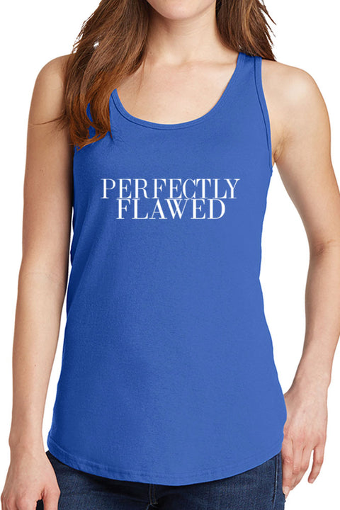 Women's Perfectly Flawed Design Core Cotton Tank Tops -XS~4XL