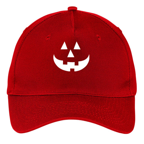 Pumpkin Glow in the Dark Graphic Printed 5 Panel Twill Caps for Men & Women