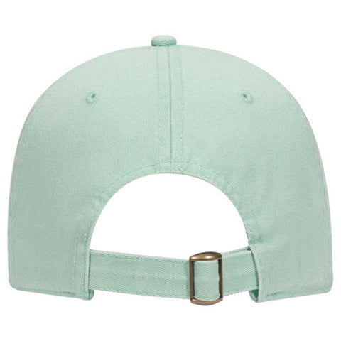 Daisy Embroidered Patch Pastel Tone Garment Washed Superior Cotton Twill Dad Hat - For Women and Men